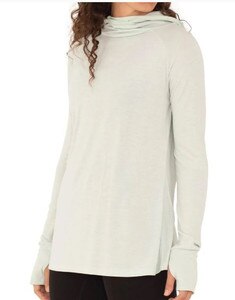 Free Fly Apparel Bamboo Weekender Hoody Women's in Willow Green